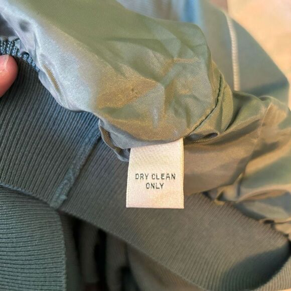 Fairway Greene Italian Merino Sweater Golf Vest Lined Zip Mock Neck Argyle L - Picture 6 of 6